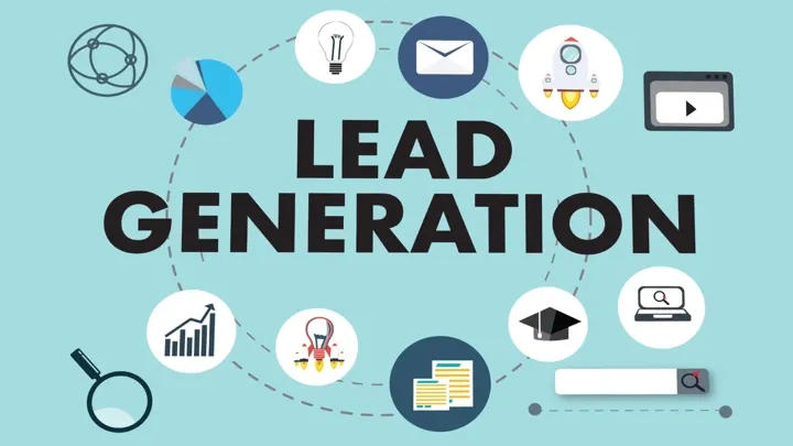 Digital lead generation strategy with email marketing, website optimization, and business growth